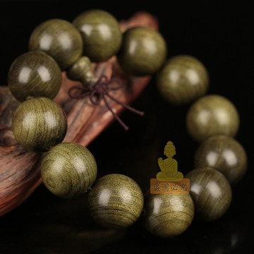 已開光🔥天然陰沉木金絲楠木手串男士佛珠手鍊四川綠料金絲楠手串烏木2.0  禮物 招財 轉運 平安 辟邪 擋災