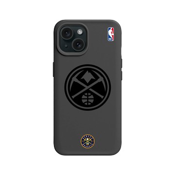 iPhone 15 SolidX 黑 - NBA - B&W-丹佛金塊 Denver Nuggets B&W
