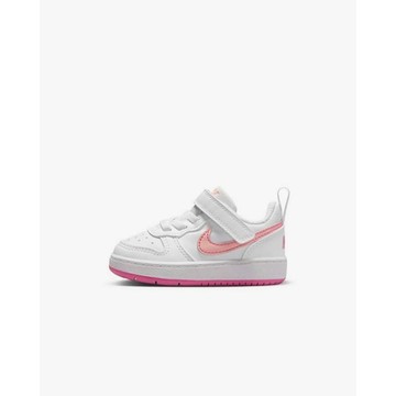 NIKE COURT BOROUGH LOW RECRAFT (TD) 幼童休閒鞋-白粉-DV5458111