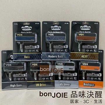 第三代 Vox Amplug 3 效果器 Bass AC30 UK Drive US Silver Boutique