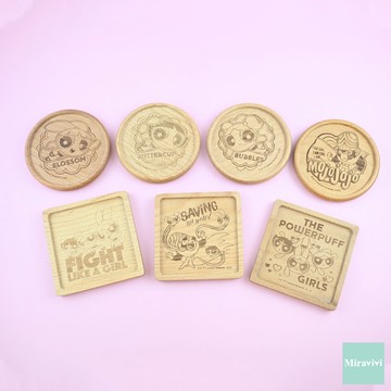 飛天小女警木杯墊