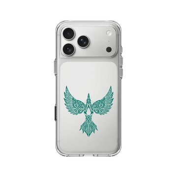 iPhone 17 Pro Max Clear Case（相機按鈕） 透明 - Assassin's Creed - Valhalla - Raven