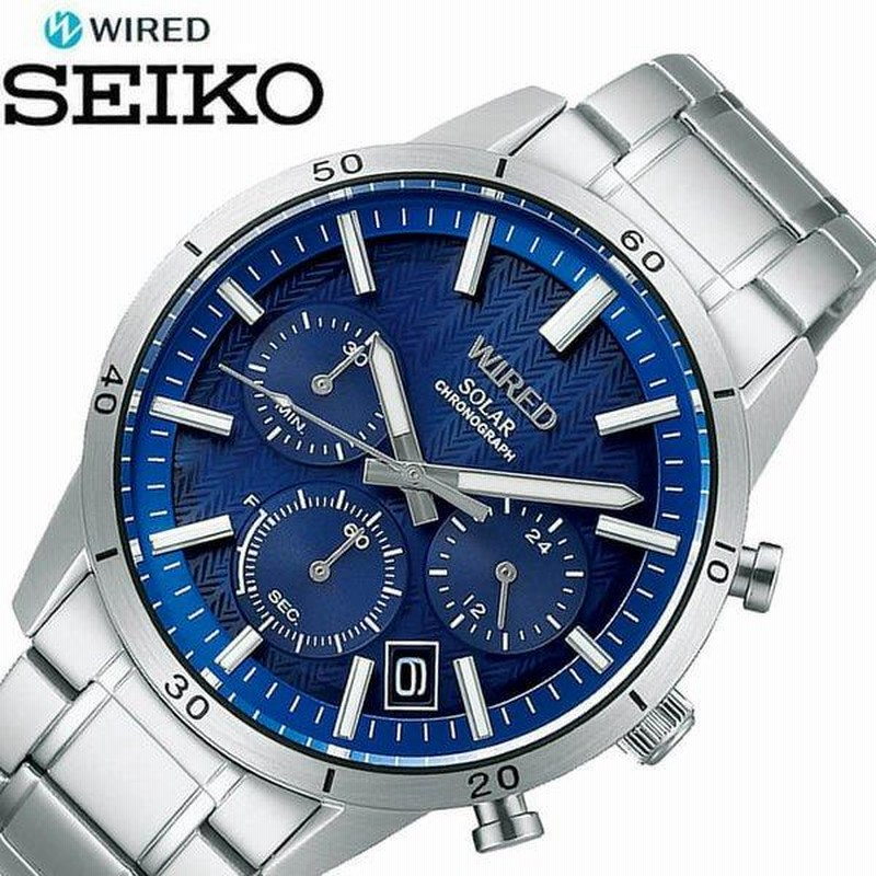 セイコー ソーラー 腕時計 SEIKO 時計 ワイアード ニュー スタンダード