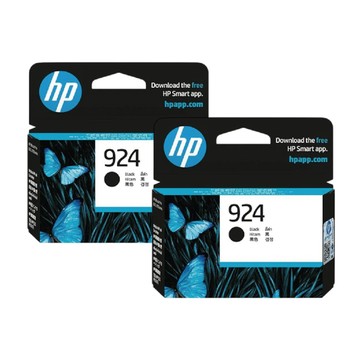 【2入】HP NO.924(4K0U6NA) 黑色 原廠墨水匣 適用HP OJ 8130