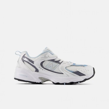 NEW BALANCE NB 運動鞋 童鞋 中童 兒童 白灰藍 PZ530RA-W楦