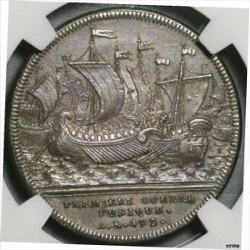 品質保証書付】 アンティークコイン NGC PCGS 1743 年ローマ共和国