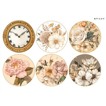 【10月新作】20-103-0061 裁切紙・拼貼素材