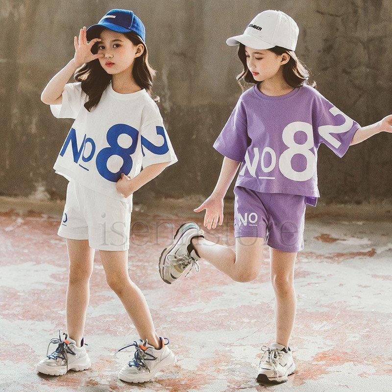 上下セット 子供服 半袖 Tシャツ ショートパンツ2点セット 女の子 キッズ 子供セットアップ スポーツウェア 通販 LINEポイント最大GET  LINEショッピング