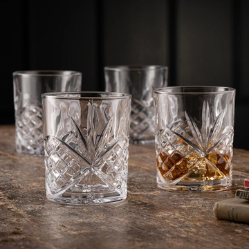 愛爾蘭Galway 威士忌酒杯4入組 250ml 限量2組