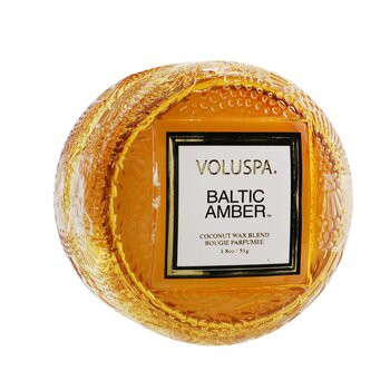 Voluspa Voluspa 馬卡龍芳香蠟燭 -  Baltic Amber 5.1g/1.8oz-蠟燭