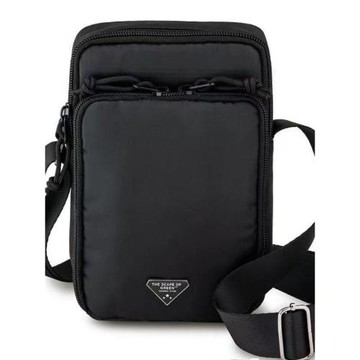 日單雜志附錄潮牌輕便單肩斜挎包 多功能收納包 簡約手機包側背包