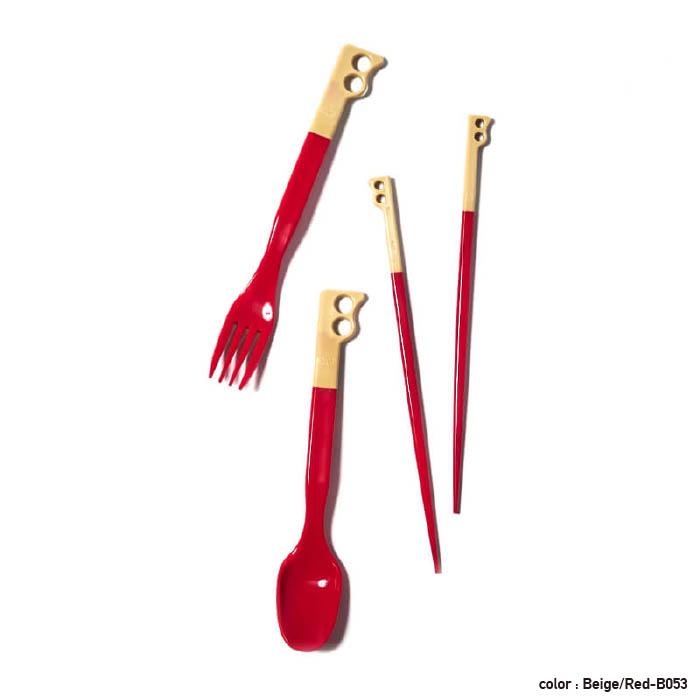 CHUMS Camper Cutlery Set Natural Yellow2 カトラリー カトラリーセット アウトドア 箸 CH62-1734