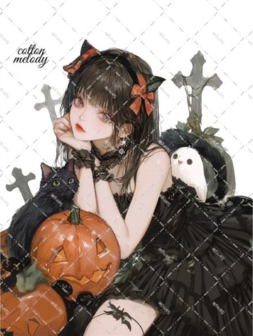 original sticker no.6758 人物貼紙 原創貼紙 人物貼紙 女孩貼紙 原創人物貼紙