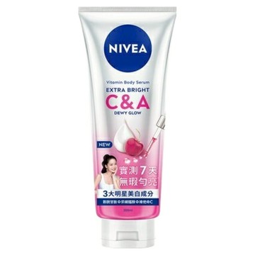 NIVEA 妮維雅 超能果萃均勻亮白精華凝乳  1件  300ml