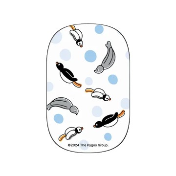 固架 MAX- MagSafe 兼容 黑 - Pingu 企鵝家族 - 一起游泳