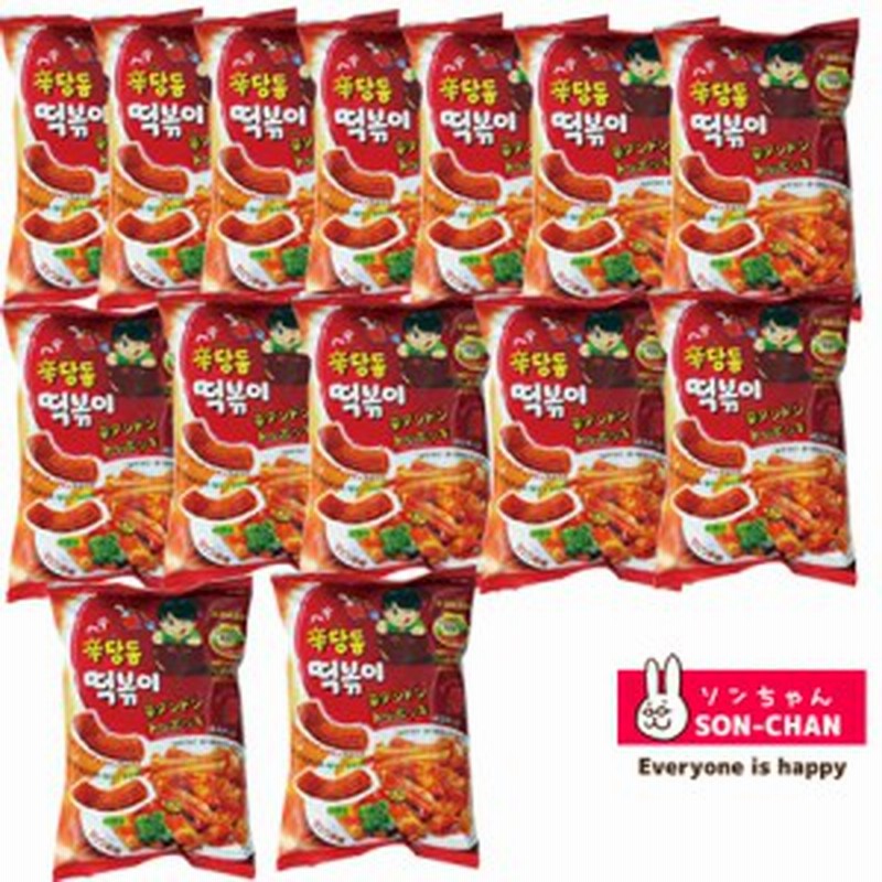 シンダンドン トッポギお菓子 14袋 X 1set 韓国トッポッキの元祖 シンダンドントッポッキ 味をスナック 本場韓国のコチュジャンで味付 通販 Lineポイント最大1 0 Get Lineショッピング