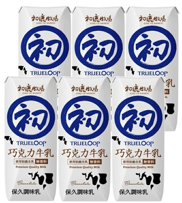 初鹿牧場 保久調味乳(巧克力牛乳200ml*6入) [大買家]