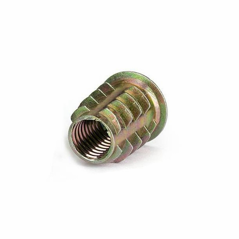 ねじ付きインサートナット はたく 木材用 六角 鬼目ナット M8x15 mm