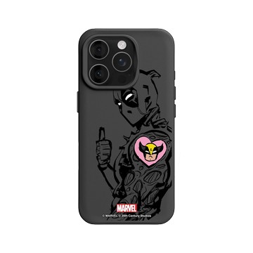 iPhone 16 Pro SolidX 黑 - 迪士尼-漫威 Marvel - 死侍與金鋼狼-1