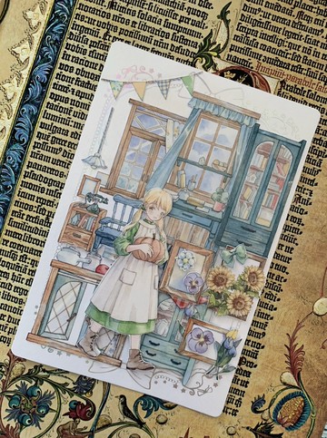 巴澤爾的春日屋 童話の小さな森 PET 和紙膠帶 台灣製 巨畫幅