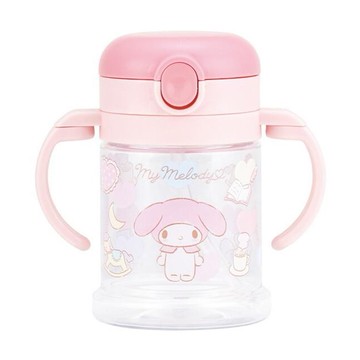 日本 Sanrio 三麗鷗 美樂蒂學習吸管水壺 260ml (JN467-176)