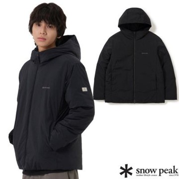 【Snow Peak SK】男 韓版 Land 連帽輕量羽絨外套.夾克_SKS25WMGDJ50 BK 黑