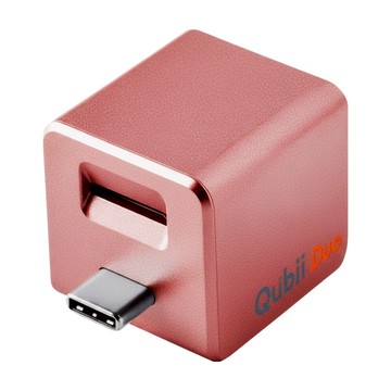 maktar Qubii Duo USB-C 備份豆腐 雙用版 4 x 2.5 x 2.5cm 玫瑰金  1個  128GB