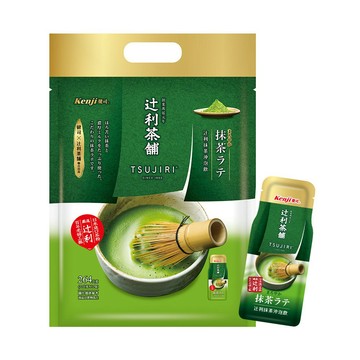 【蝦皮直營】Kenji健司X辻利 抹茶沖泡飲 12入 沖泡飲品 沖泡飲料 即溶抹茶 抹茶牛奶
