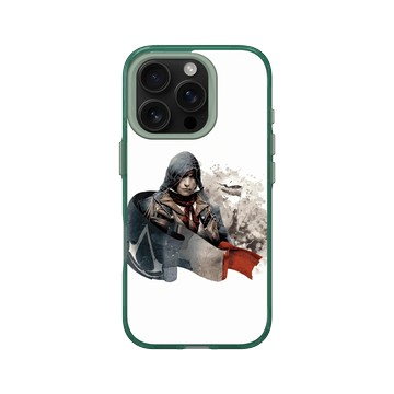 iPhone 16 Pro Clear 憂墨綠 - Assassin's Creed - French Flag