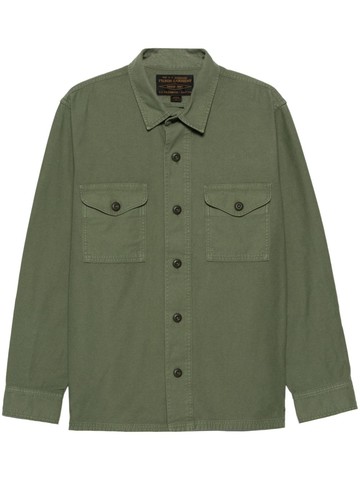 Filson - Field Jac cotton shirt - men - Cotton - XL - Green