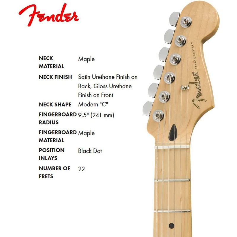 Fender エレキギター Player Stratocaster? HSS, Maple Fingerboard, Tidepool