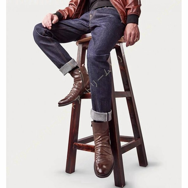 ドレープ ショートブーツ エンジニアブーツ メンズ ブーツ サイドジッパー シューズ 靴 男 ファスナー付き ドレスシューズ フォーマル 革靴 スノー ブーツ 通販 Lineポイント最大0 5 Get Lineショッピング