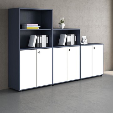 免運 最低價 高低櫃 柏利萊文件櫃矮櫃打印機放置櫃辦公室儲物隔斷小櫃邊櫃高低櫃組合S028快速出貨