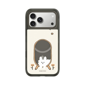 iPhone 17 Pro Max AirX 本質黑 - 右手超人 - 狗狗雲照鏡子