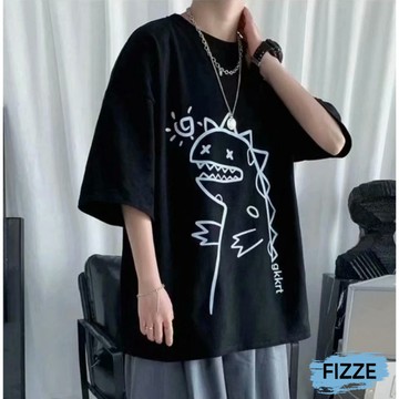 寬鬆t恤 男 T恤短袖 大尺碼 短袖T恤 男生衣服 情侶t 男t 短T  短袖男 男生上衣ATB99【FIZZE】