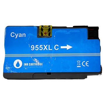 NEXTPAGE 台灣榮工 HP No.955XL高容量相容墨水匣  藍色  1個