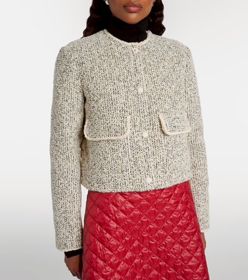 Moncler Dauphine down-paneled tweed jacket