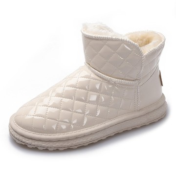 【韓國K.W.】Y7582現貨明星推薦唯美配方雪靴(中短靴/靴子/長靴/現貨)