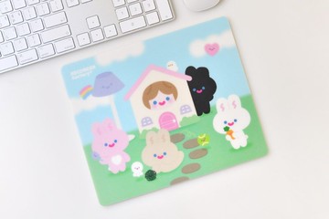 Happy House 滑鼠墊 By Recorder Factory