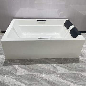 公司貨 免運附發票 速發 浴缸 高端免安裝亞克力獨立式雙人浴缸500kg承重超舒適通用設計