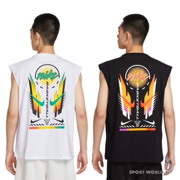 Nike 無袖背心 男裝 純棉 寬鬆 白/黑【運動世界】IB4329-100/IB4329-010