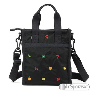 LeSportsac - Standard 限定刺繡款 輕量迷你兩用托特包 (水果百匯)