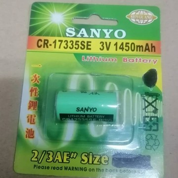 特價品！！SANYO  一次性鋰電池  CR-17335SE 3V 1450mAh(H-1)