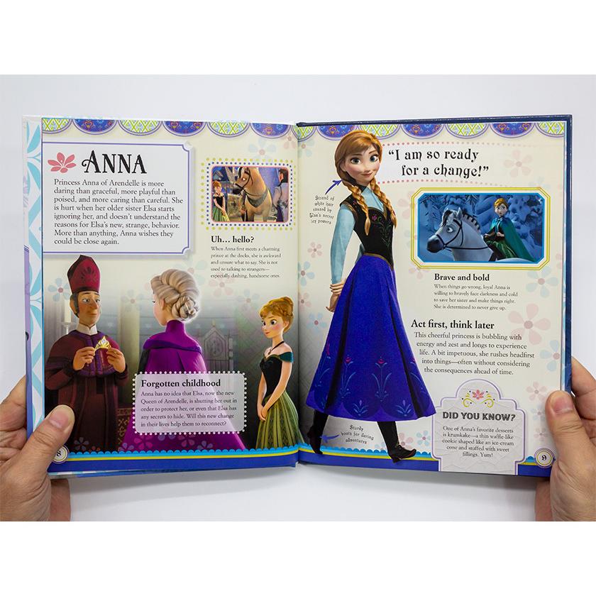 ディズニー 英語 絵本 FROZEN The Essential Guide 洋書 映画 アナと雪の女王 Disney バーゲンブック