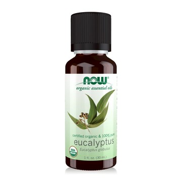 【NOW】藍膠尤加利精油 Eucalyptus Globulus Oil 30ML 有機認證/Organic/單方純精油