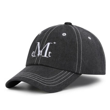 韓國 MUCENT SIGNATURE BALL CAP 經典素色百搭棒球帽 縫線灰色 STITCHGRAY