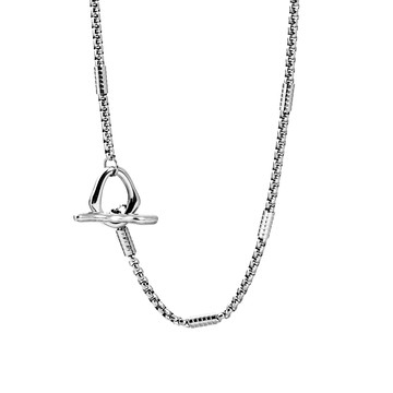 [B&R自訂款/鋼飾] 靜默之環項鍊 / Silent Loop Necklace