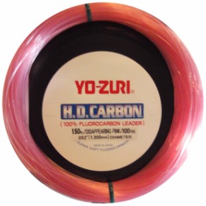 90kg Yo-Zuri 30-Yard HD Fluorocarbon Leader Pink 90kg