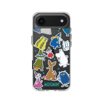 iPhone Air Clear Case（相機按鈕） 透明 - Moomin - Moomin角色大集合