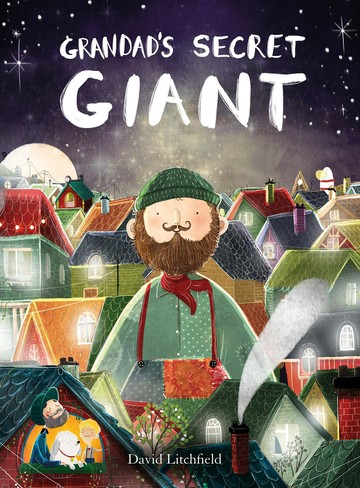 Grandad's Secret Giant (平裝本)  David Litchfield  新月